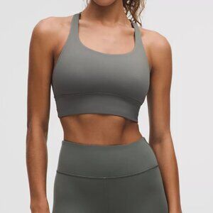 Lululemon set: Wunder Train High-Rise Tight 28" + Energy Longline Bra Medium Sup